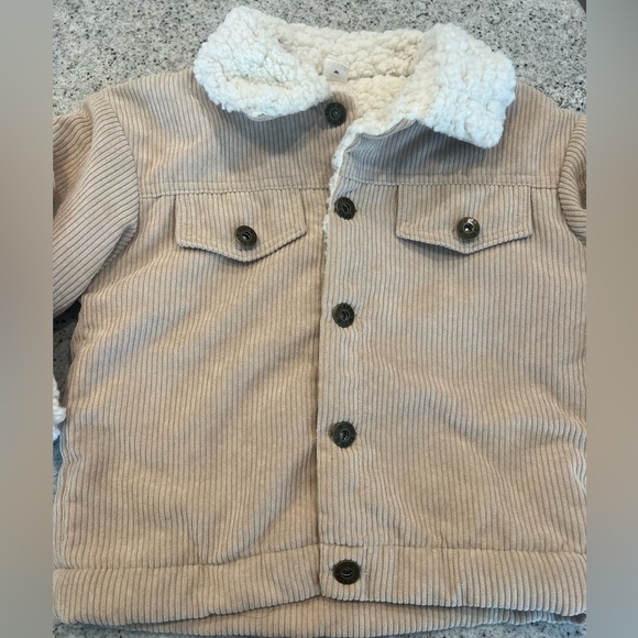 Sherpa Corduroy Jacket Size 5T - Picture 2 of 7